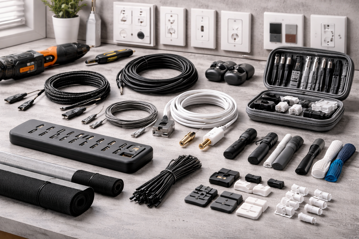 Innovative smart home gadgets and modern electronic accessories for upgrading comfort, convenience, and home automation.