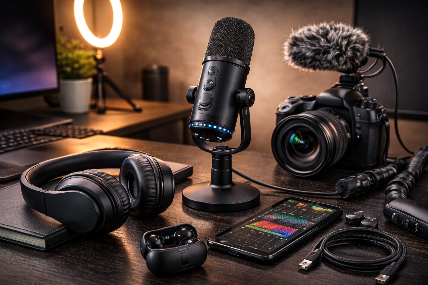 Modern smart home gadget with sleek design, innovative technology, and practical features for convenient everyday living.